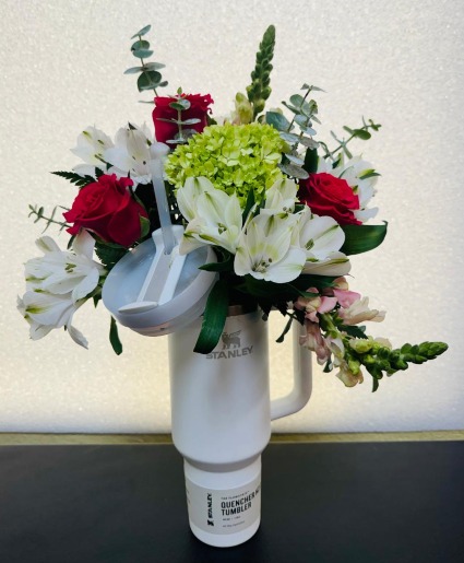 Stanley Cup with Flowers Fresh Flowers