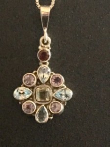 Star Pendant w/ sterling silver chain 