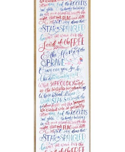 Star Spangled Banner Tablerunner Tablerunner