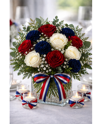 Star-Spangled Rose Garden Call Us for Faster Service & Daily Specials: (915) 303-8500 Text Us to Order Anytime: (915) 505-3708 Your trusted source for Flowers & Delivery in El Paso TX