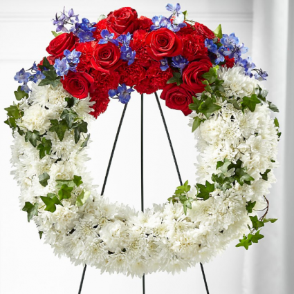STAR SPANGLED WREATH WREATH