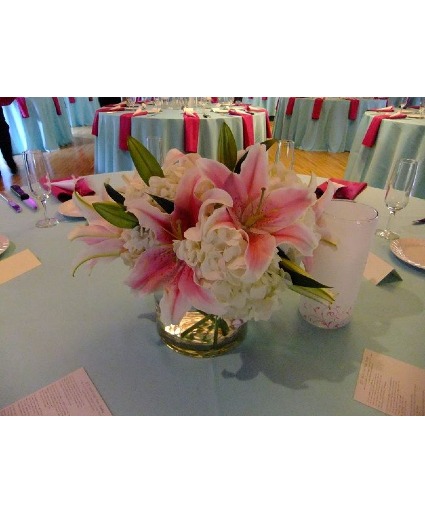 Stargazer  Reception Flowers