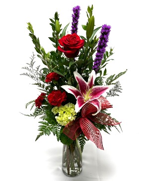 Starry Eyed Vased Arrangement