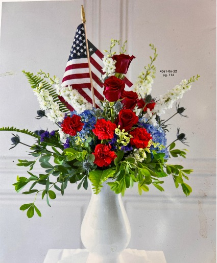 Stars and Stripes (SS 4062-06-22) Vased