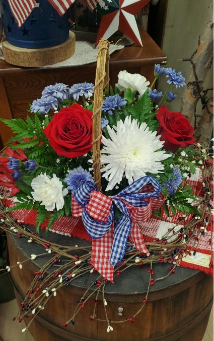 Stars Stripes & Blooms WOODBURY'S ORIGINAL