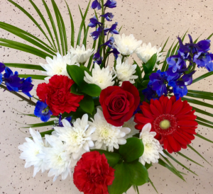 Stars & Stripes Bouquet  Fresh Cut Flower Bouquet