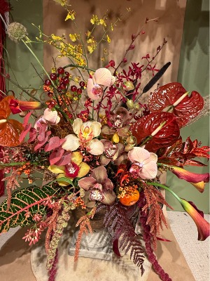 Starting Fall In the anthe vase