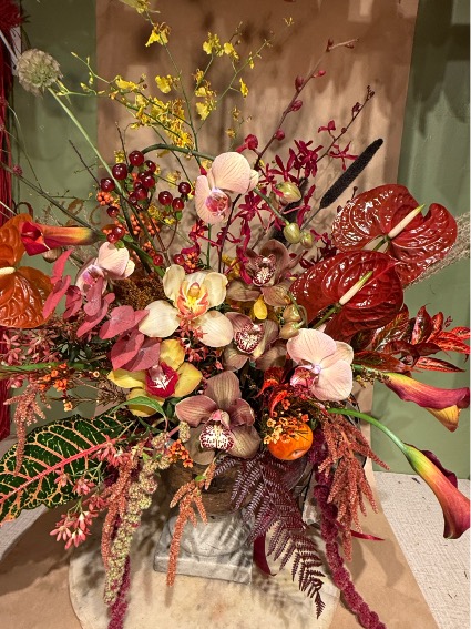 Starting Fall In the anthe vase