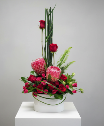 Statement Made Flower Arrangement in Saginaw, MI | GAUDREAU THE FLORIST LTD.