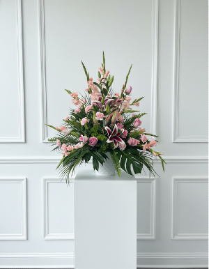 STATEROOM ARRANGEMENT ALL PINK FLORALS