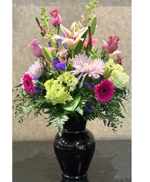 Stella Amethyst Vase Arrangement