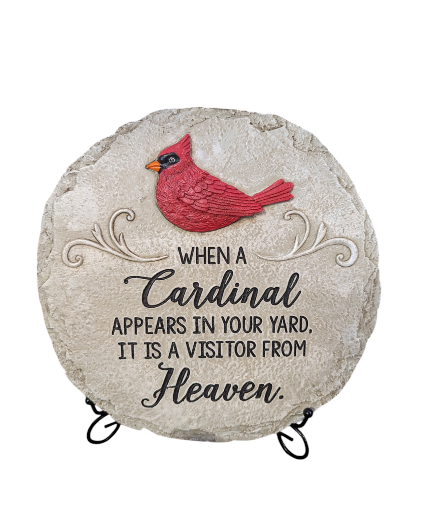 Stepping Stone Cardinal With stand