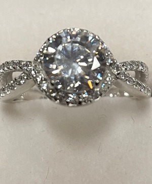 Sterling Silver size 8 Ring 