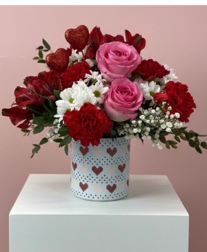 Stitched With Love Flower Arrangement