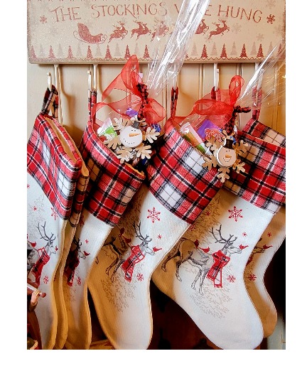 Stocking Of  Treats Gift Basket