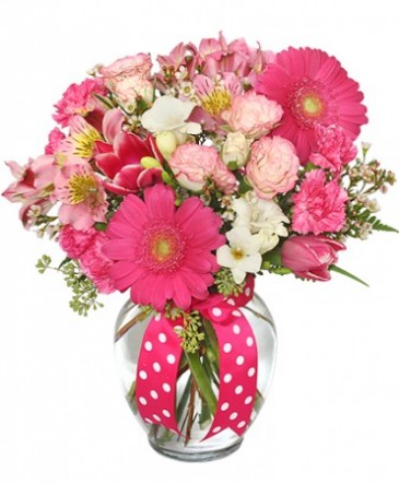 Strawberry Fields Arrangement in Port Stanley, ON | Flowers By Rosita