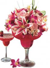 Strawberry Floral Margarita Everyday