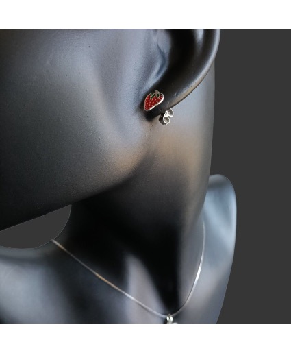Strawberry Stud Earrings 