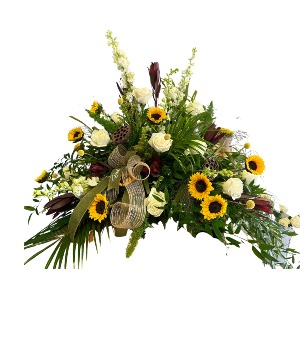 Strength & Honor Casket Spray