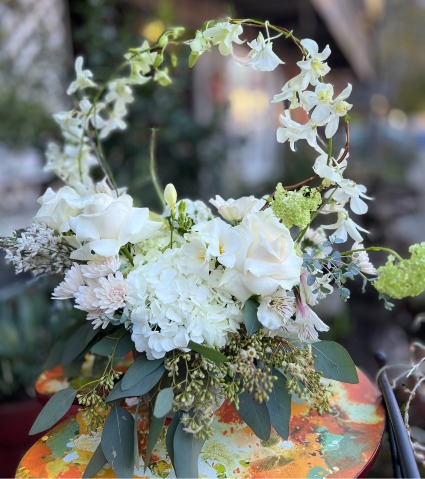 Stunning Sympathy flower 