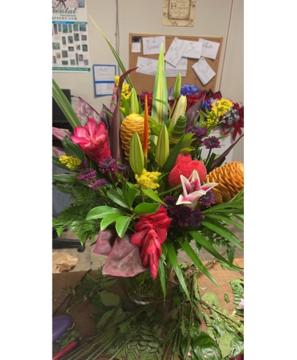 Stunning Tropical Beauties Tropical arrangement