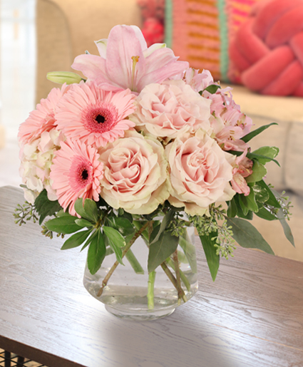 Subtle Pink Lifestyle Arrangement