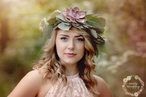 Succulent Floral Crown  