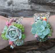 Succulent Wrist Cuff 