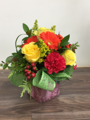 Celebrate life  Mixed Vase arrangement