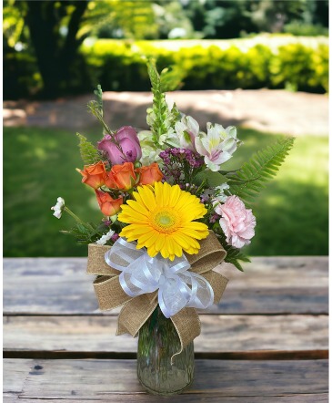 Summer Blossoms Floral Arrangement in Mathiston, MS | MATHISTON FLORIST