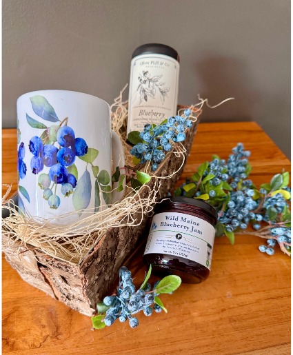Maine Blueberry Tea Gift Basket