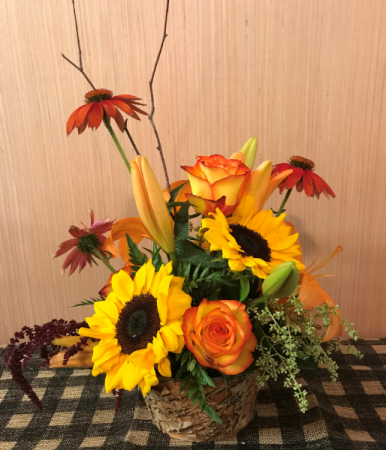 Summer Field centerpiece 