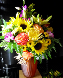 Sunny Glow Floral Arrangement