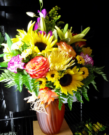 Sunny Glow Floral Arrangement