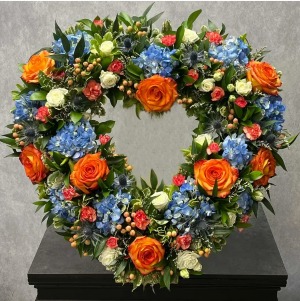 Summer Hydrangeas Heart 
