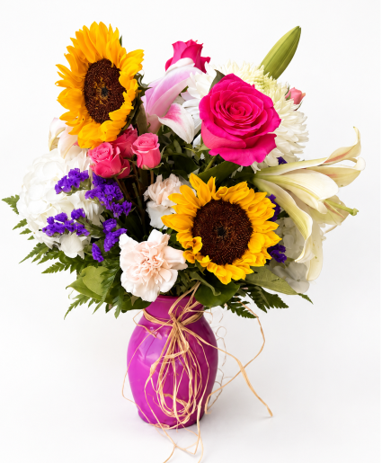 Summer Lovin' Vase mixed fresh 