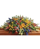 Summer mix Casket Spray 