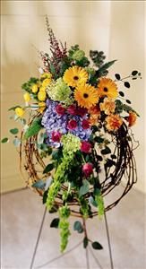 Summer Mix Grapevine Sympathy