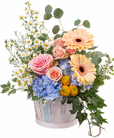 Summer Morning  Basket Arrangement