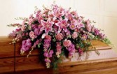 Summer Pinks Casket Spray