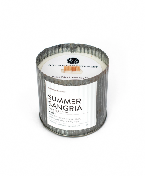 Summer sangria candle Anchored Northwest Candle