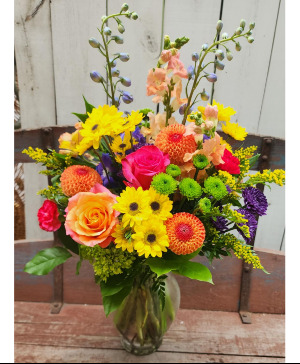 Summer  Showstopper Vase Arrangement