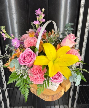 Summer Special Basket Flower Arrangement