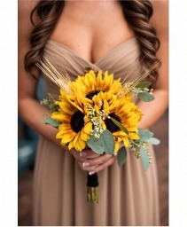 Harvest Elegance Bridesmaid Bouquet