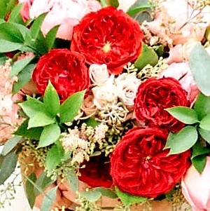 summer time romance bridal bouquet in Cassville, MO | CAREY'S CASSVILLE FLORIST