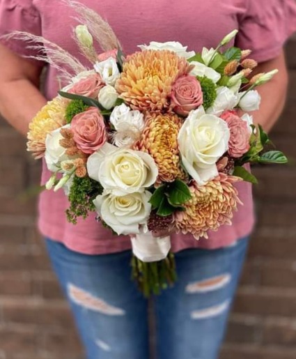 Summer Time Sunset Wedding Bouquet