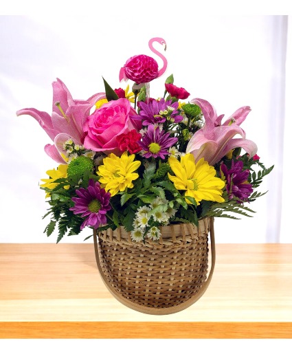 Summer Vibes Basket Arrangement