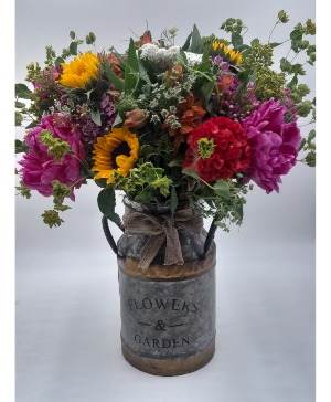 Summer Vibes vase/tin