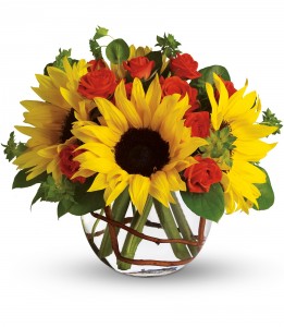Summer's Gold Vase 