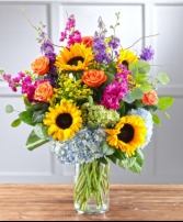 SUMMERTIME BLOOMS Vase Arrangement